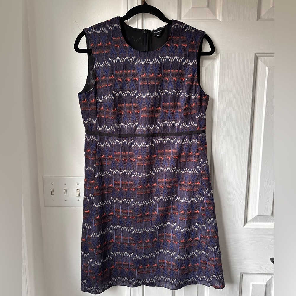 Longchamp Woven Sleeveless Mini Dress Size FR 40 / US 8